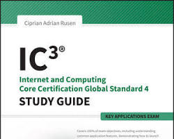 Hình ảnh về IC3 Internet and Computing Core Certification Sample