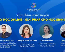 Hình ảnh về Học viên học online tại Giải Pháp Chọn Trường