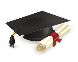 Hình ảnh về certificate and graduation cap