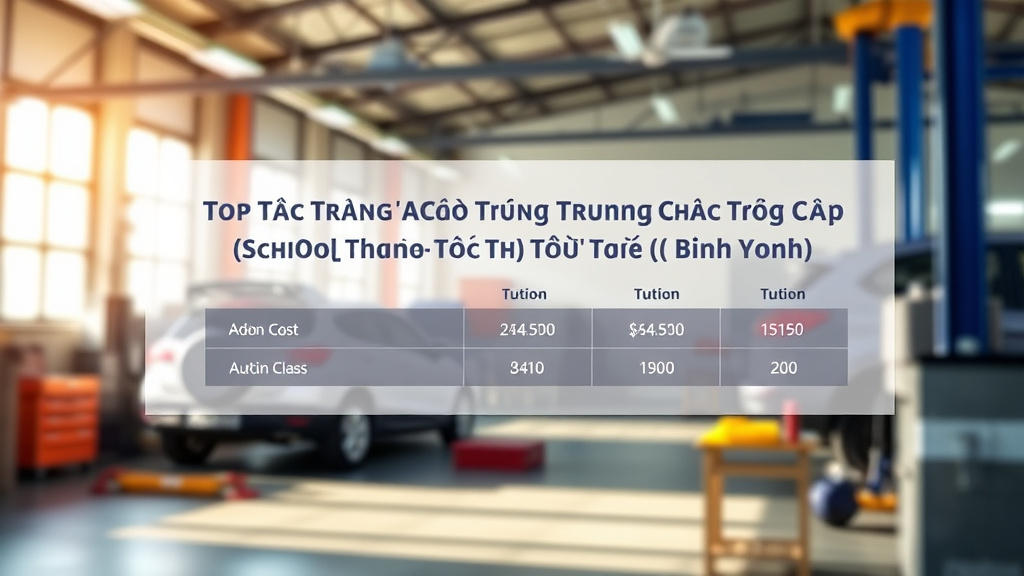 Top Các Trường Đào Tạo Trung Cấp Công Nghệ Ô Tô Uy Tín Tại Bình Định Và So Sánh Chi Phí Học Tập Top Các Trường Đào Tạo Trung Cấp Công Nghệ Ô Tô Uy Tín Tại Bình Định Và So Sánh Chi Phí Học Tập