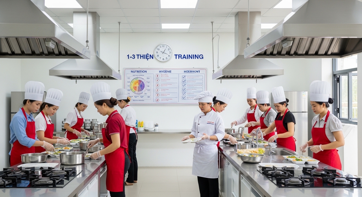 Top 5 Trường đào tạo cấp Chứng chỉ Cấp dưỡng cấp tốc uy tín tại Kon Tum