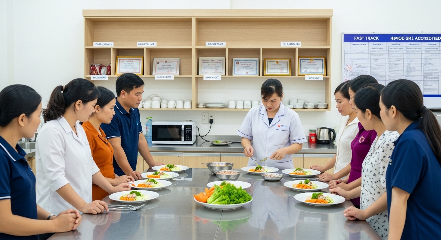 Top 5 Trường đào tạo Chứng chỉ Cấp dưỡng Uy tín Cấp tốc tại Tây Ninh