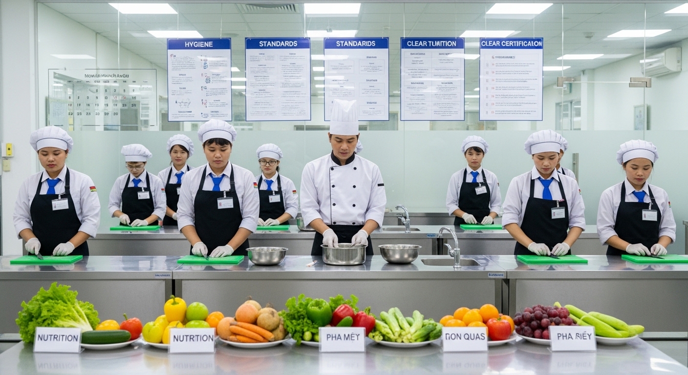 Top 5 Trường Đào Tạo Chứng Chỉ Cấp Dưỡng Uy Tín Tại Bến Tre