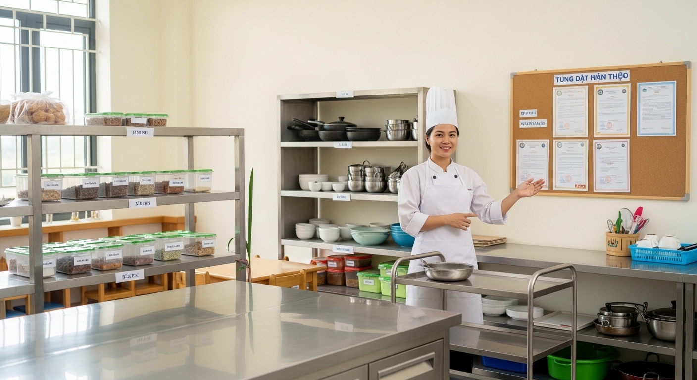 Top 5 Trường Đào Tạo Chứng Chỉ Cấp Dưỡng Uy Tín Tại Bình Định