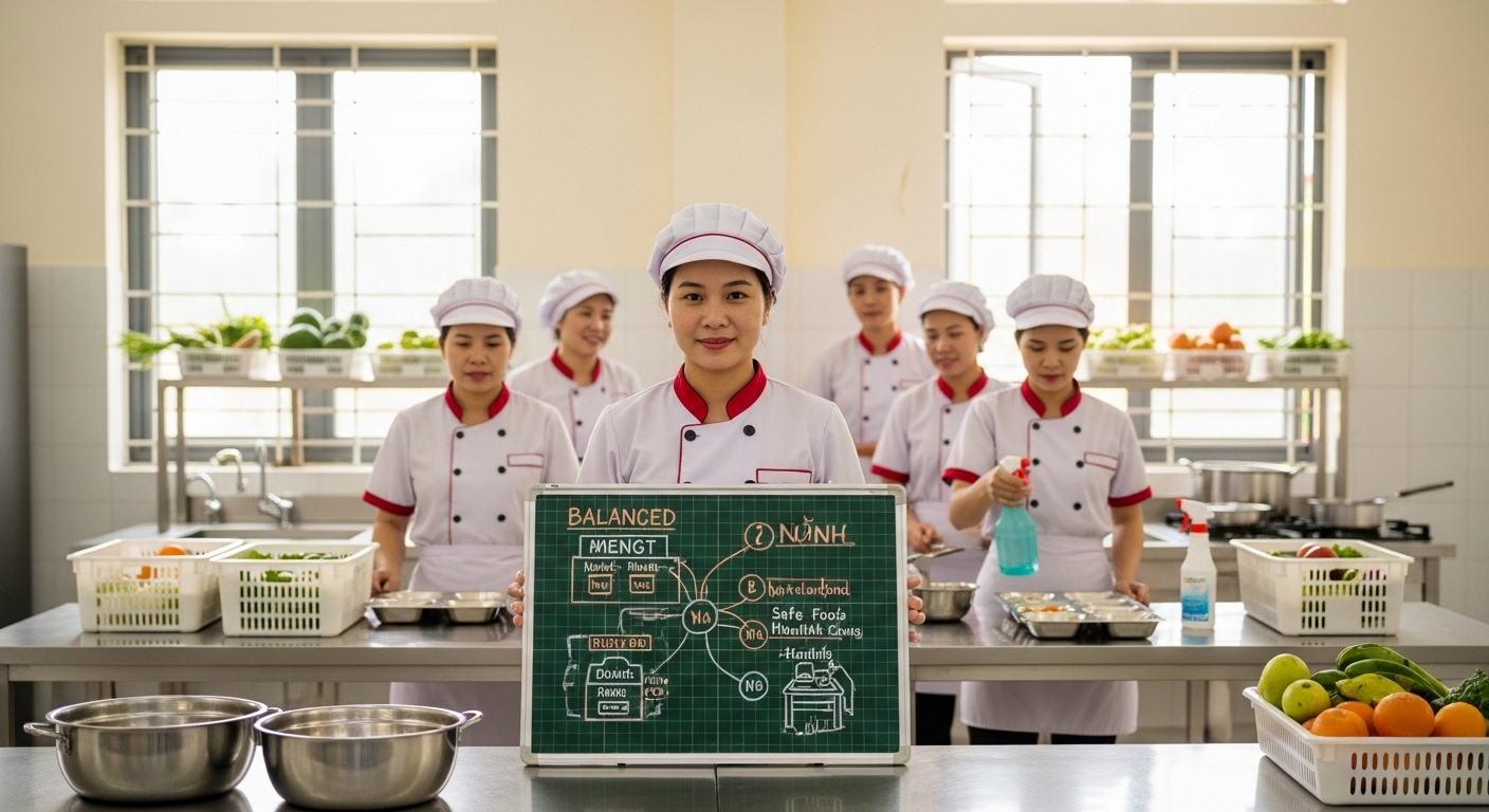 Top 5 Trường đào tạo Chứng chỉ Cấp dưỡng Uy tín tại Gia Lai