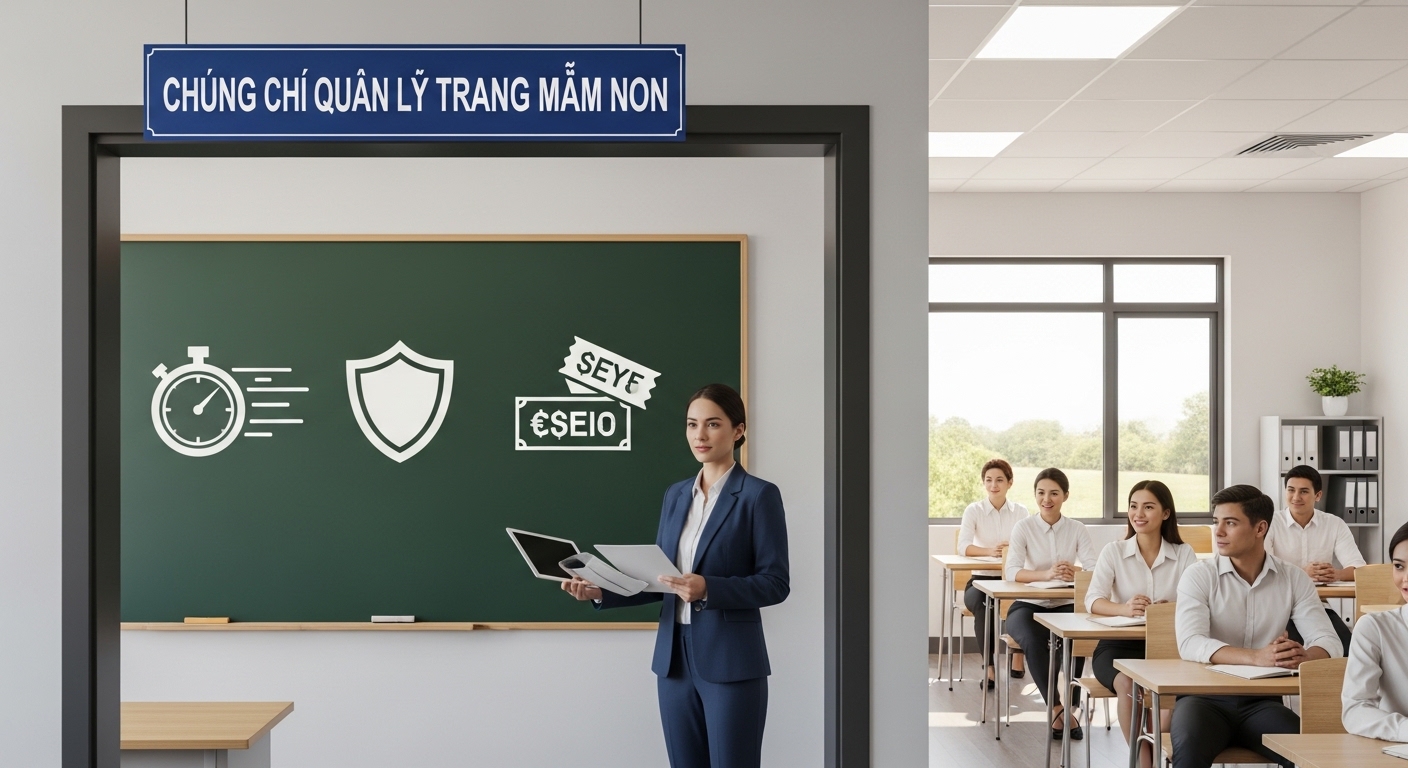 Top 5 Trường đào tạo Chứng chỉ Quản Lý Trường Mầm Non Uy tín tại Long An