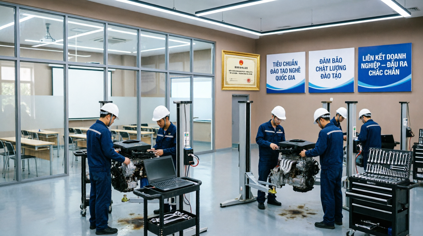 Top 5 Trường đào tạo Trung cấp Ô tô chính quy tại Đắk Lắk