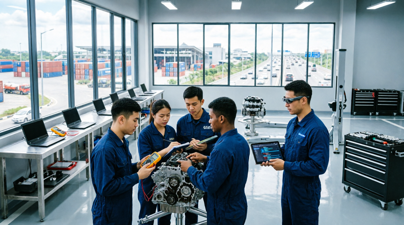 Top 5 Trường đào tạo Trung cấp Ô tô chính quy tuyển sinh tại Long An