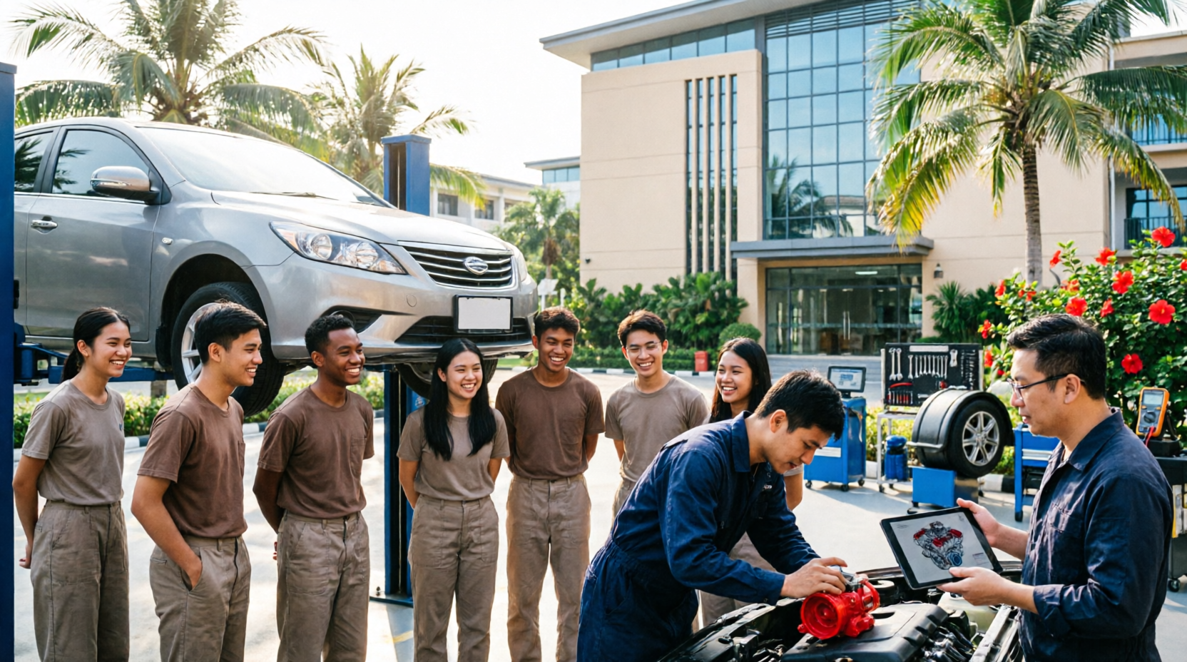 Top 5 Trường đào tạo Trung cấp Ô tô Tuyển sinh hệ Chính quy tại Hậu Giang