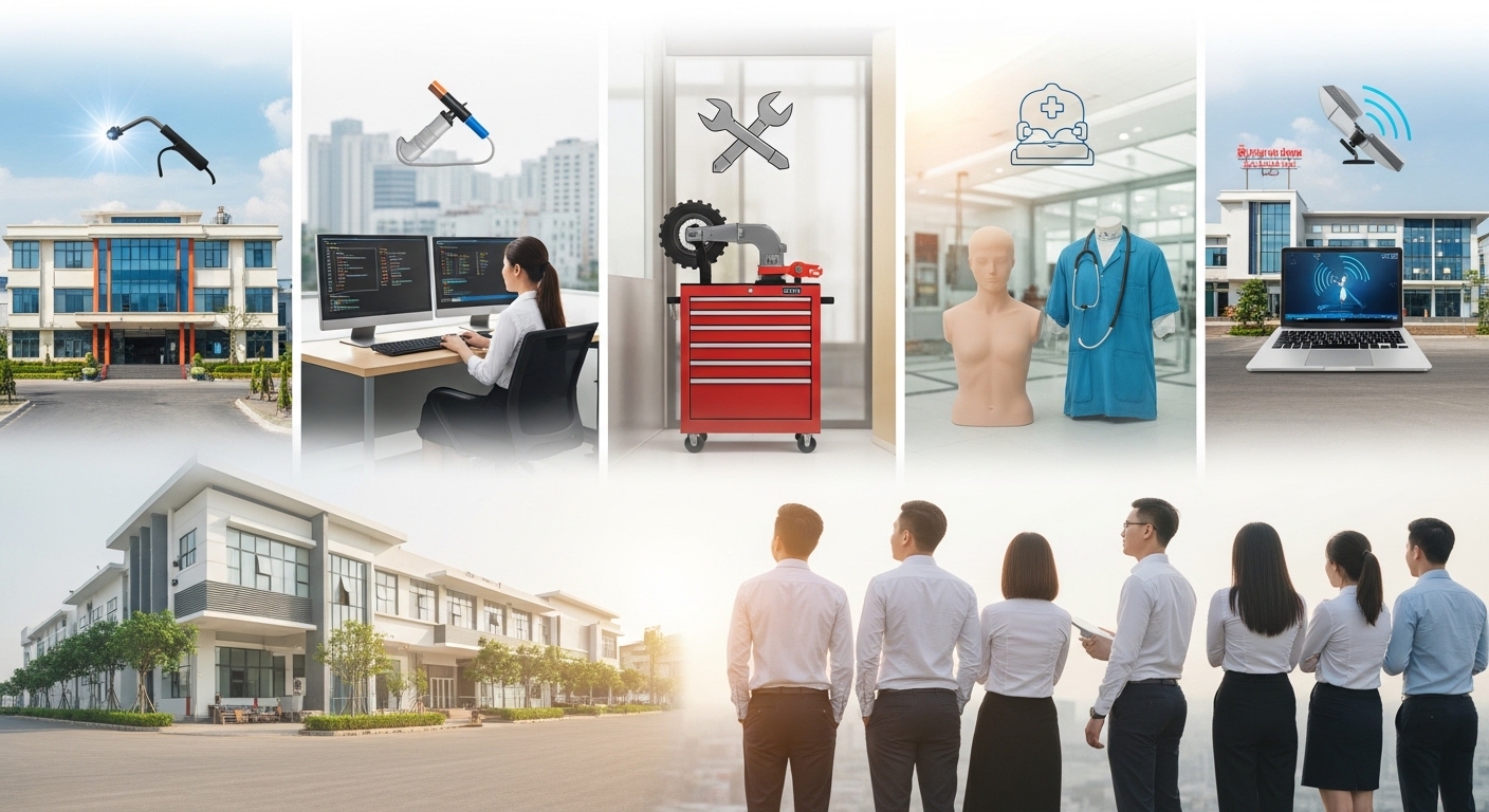 Top 5 Trường Trung Cấp tại Bình Dương: Thông tin Tuyển sinh, Học phí và các Trường đào tạo từ xa