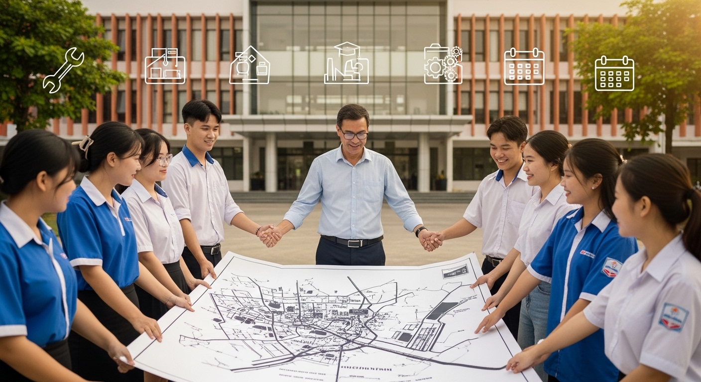 Top 5 Trường Trung Cấp tại Long An – Thông tin Tuyển sinh, Học phí và hệ vừa học vừa làm