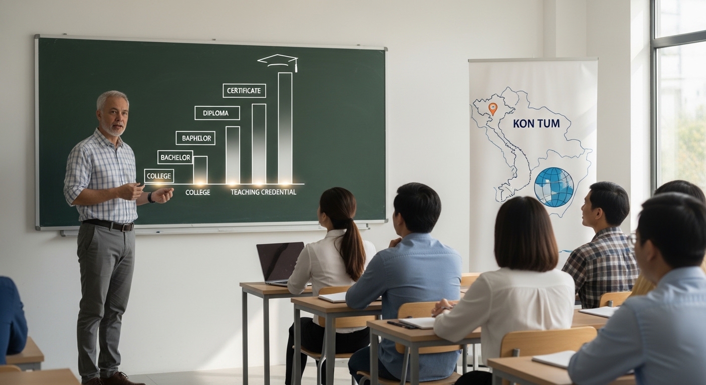 Top 5 Trường Tuyển sinh Chứng chỉ Nghiệp vụ sư phạm hệ vừa học vừa làm tại Kon Tum