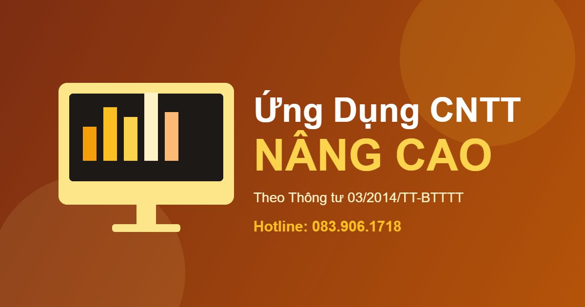 Chứng chỉ Ứng dụng CNTT Nâng cao
