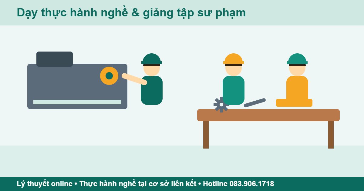 Dạy thực hành nghề và giảng tập sư phạm tại cơ sở giáo dục nghề nghiệp