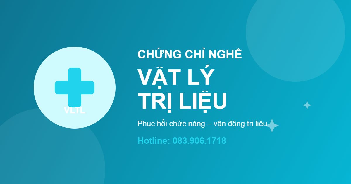 Chứng chỉ Vật lý trị liệu