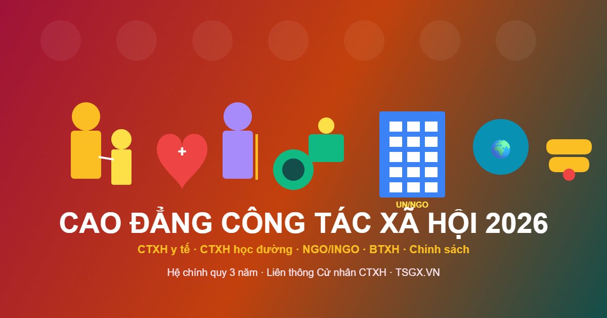 Cao đẳng Công tác xã hội Khánh Hòa 2026